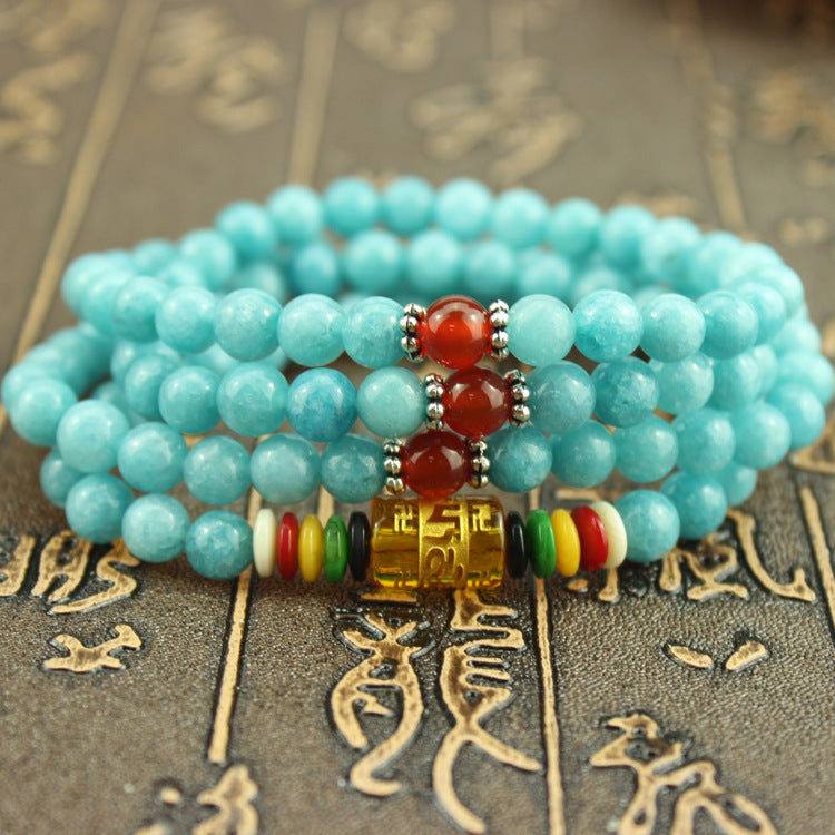 Amazonite Meditation Bracelet, Luna Daze