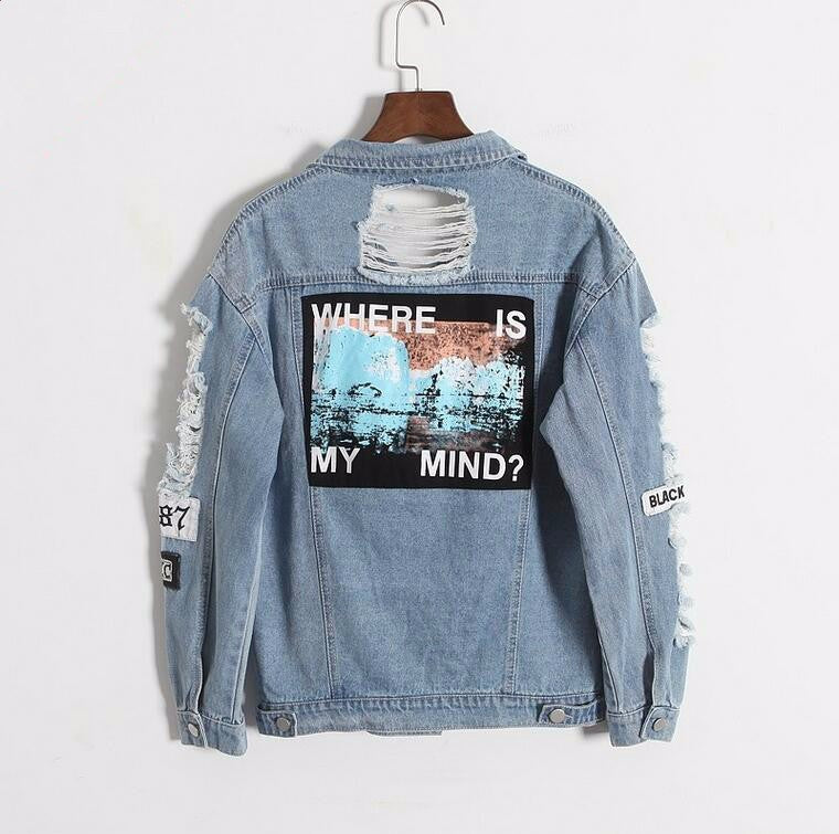 Retro Denim Patch JacketLuna Daze