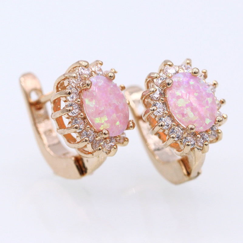 Mystic Pink Fire Opal Set