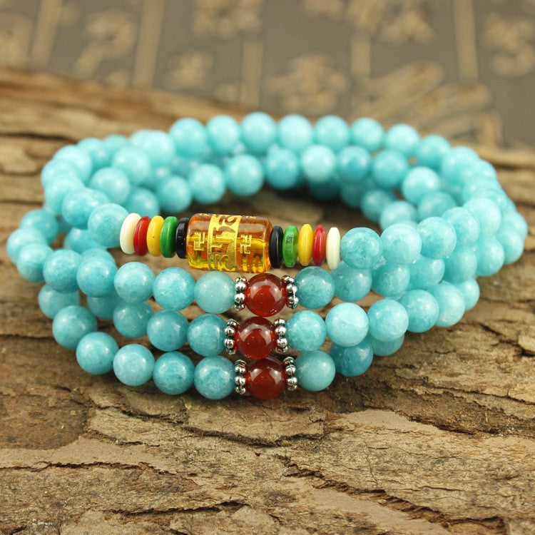 Amazonite Meditation Bracelet, Luna Daze