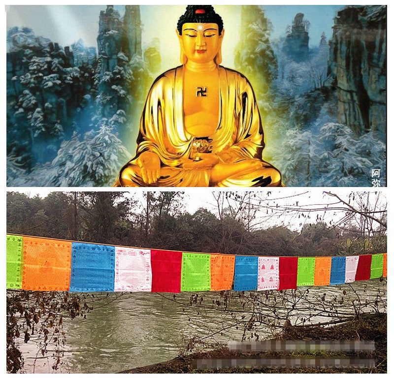 Tibetan Buddhist Prayer FlagsInteriorLuna Daze