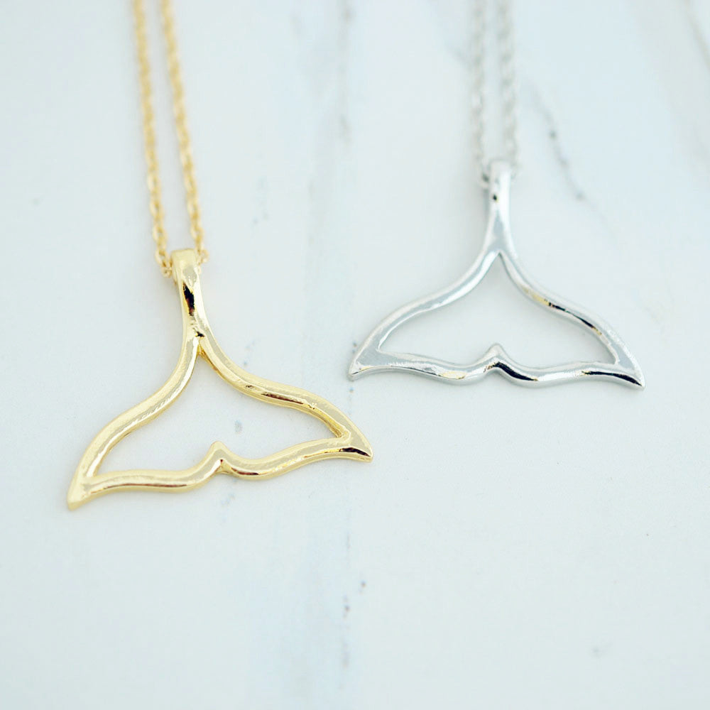 Whale Tail NecklaceJewelryLuna Daze