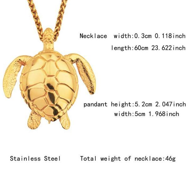 Maui Sea Turtle Necklace