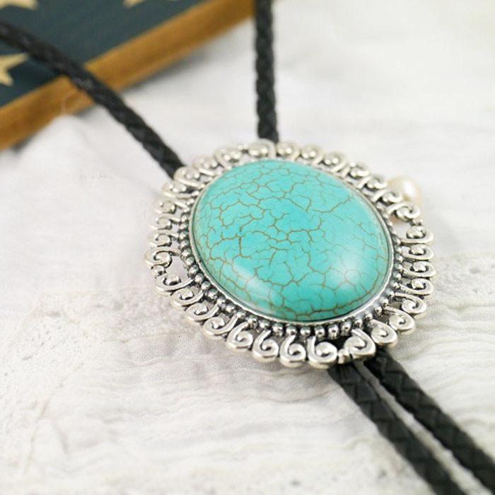 Turquoise Bolo TieJewelryLuna Daze