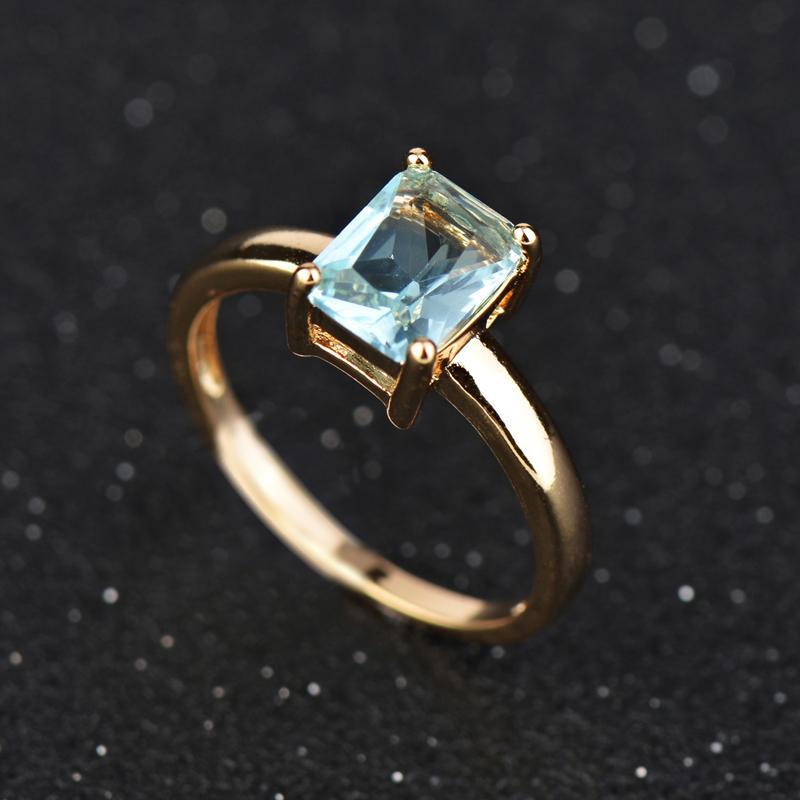 Dainty Aquamarine RingJewelryLuna Daze