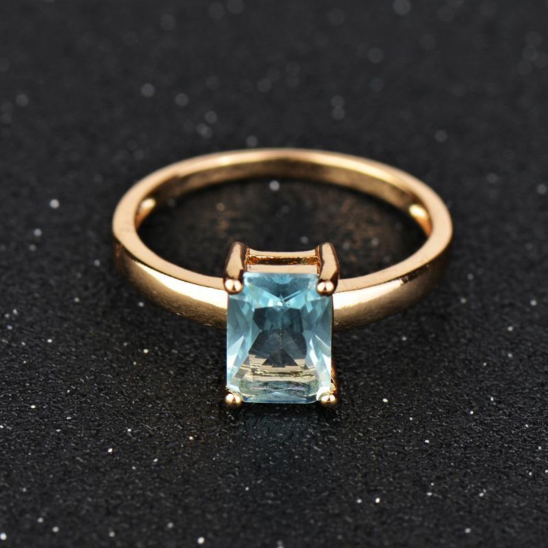 Dainty Aquamarine RingJewelryLuna Daze