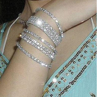 Rhinestone Tennis BraceletJewelryLuna Daze