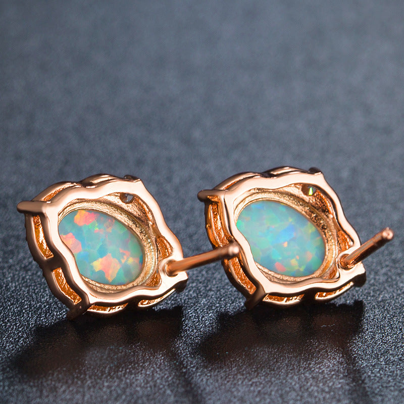 Opal & Blue Topaz EarringsJewelryLuna Daze