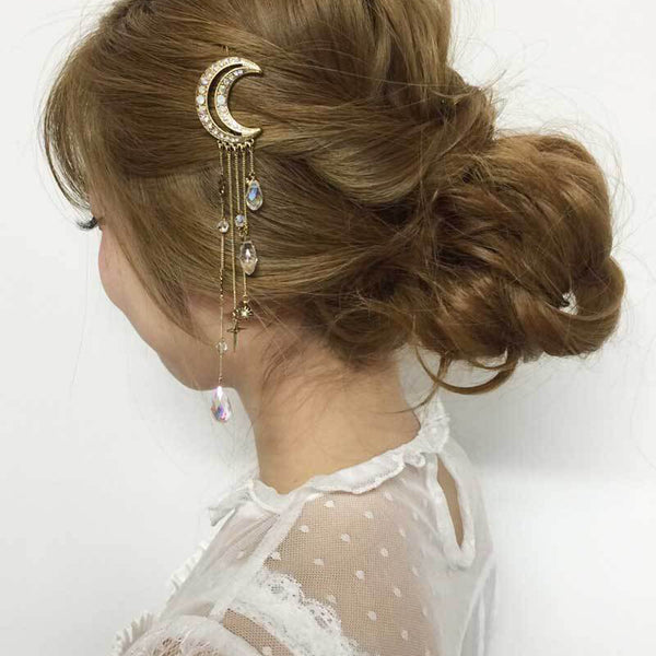 Crystal Luna Hair ClipAccessoriesLuna Daze