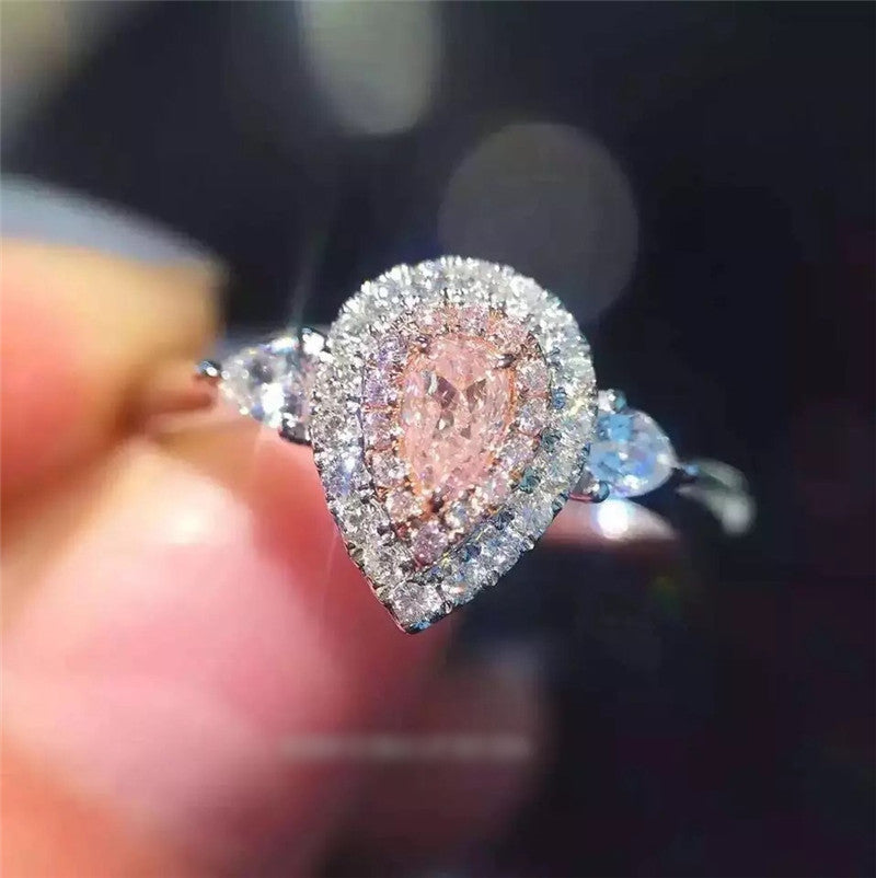 Crystal Teardrop RingJewelryLuna Daze
