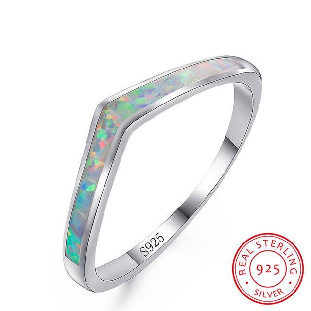 Fire Opal Peak Perfection Ring, Luna Daze