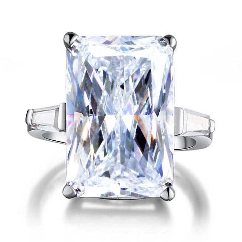 Glam 8.5 Carat Sterling Silver RingJewelryLuna Daze
