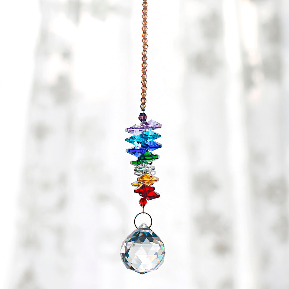 Chakra Crystal Suncatcher