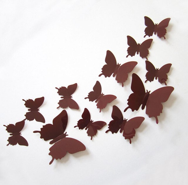 3D Butterfly Wall Stickers