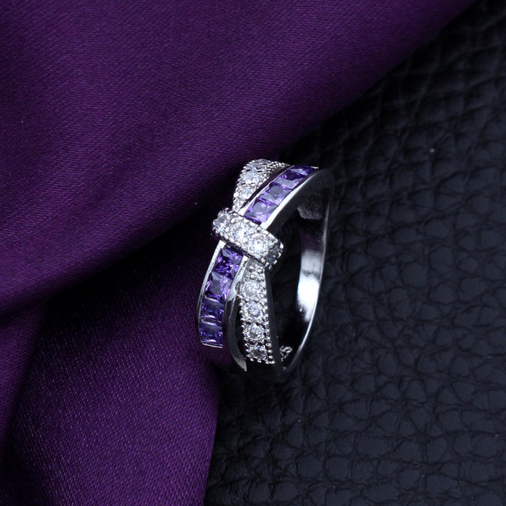 Amethyst Bound Ring, Luna Daze