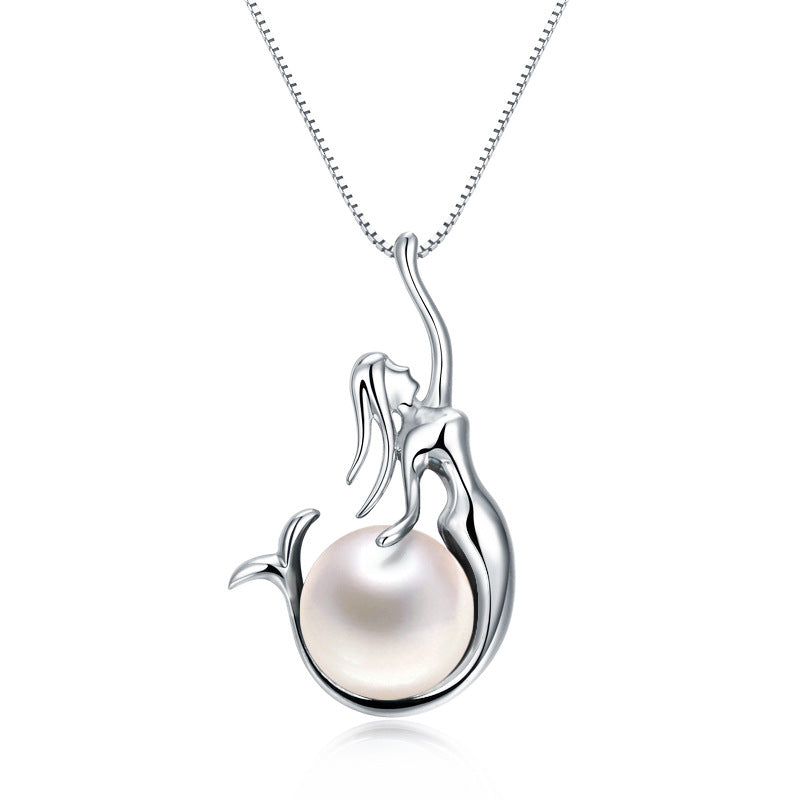 Mermaid Pearl NecklaceJewelryLuna Daze