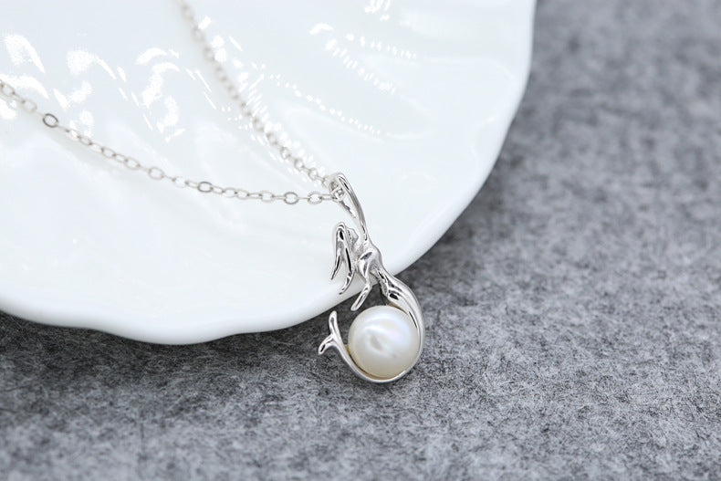 Mermaid Pearl NecklaceJewelryLuna Daze