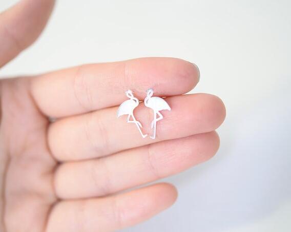 Flamingo Stud Earrings, Luna Daze