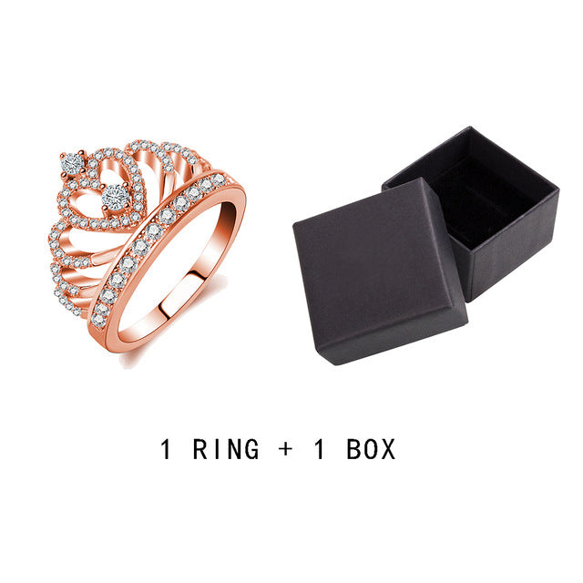 Crystal Crown RingJewelryLuna Daze