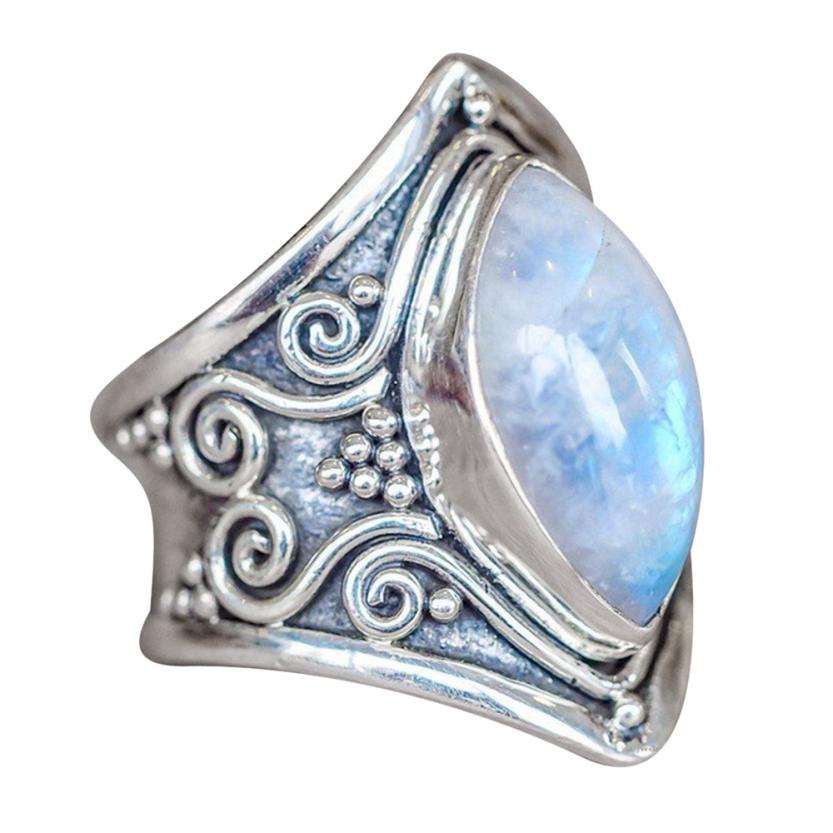 Marquise Moonstone RingJewelryLuna Daze