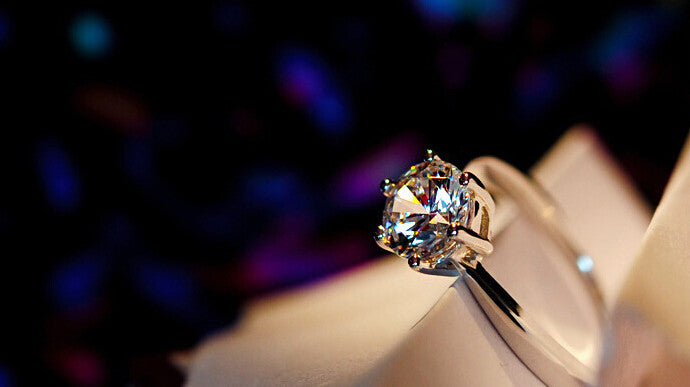 1 Carat CZ Stone Ring, Luna Daze
