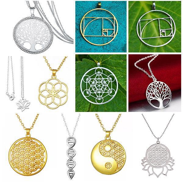 Sacred Geometry NecklaceJewelryLuna Daze