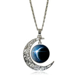 Galactic Moon Necklace, Luna Daze