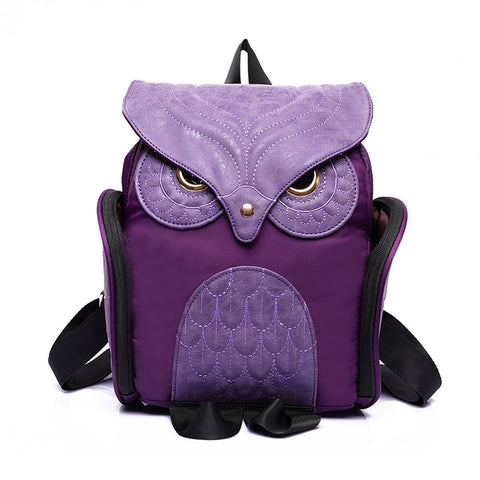 claire's backpack leather owl Leather Owl Backpack
