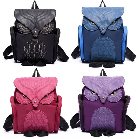 claire's backpack leather owl Leather Owl Backpack