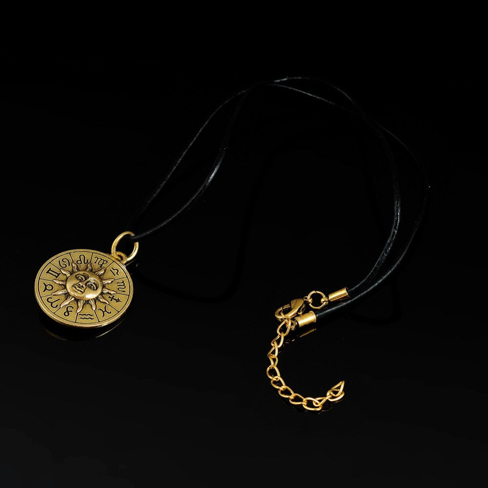 Ancient Zodiac Necklace, Luna Daze