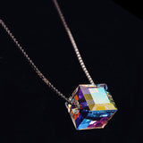 Aurora Cube Necklace, Luna Daze