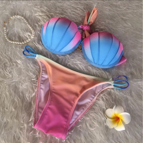 Mermaid Bikini Pastel / XL Mermaid Bikini Pastel / XL