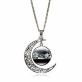 Galactic Moon Necklace, Luna Daze