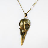 Antique Skull Necklace, Luna Daze