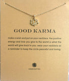Good Karma Lotus NecklaceJewelryLuna Daze