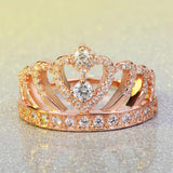 Crystal Crown RingJewelryLuna Daze