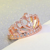 Crystal Crown RingJewelryLuna Daze