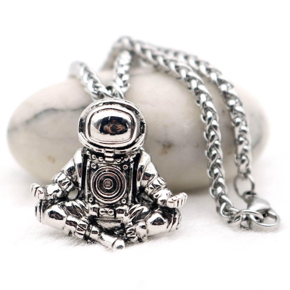 Zen Astronaut Necklace