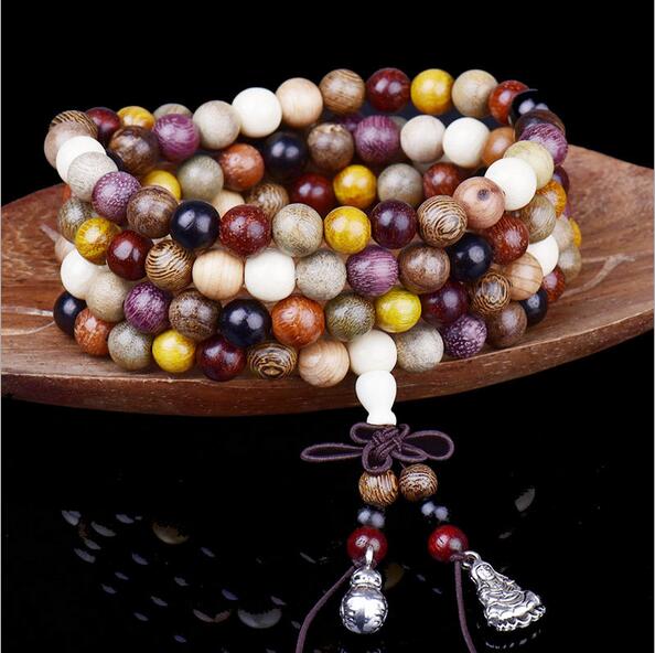 Wooden Mala Rosary Beads
