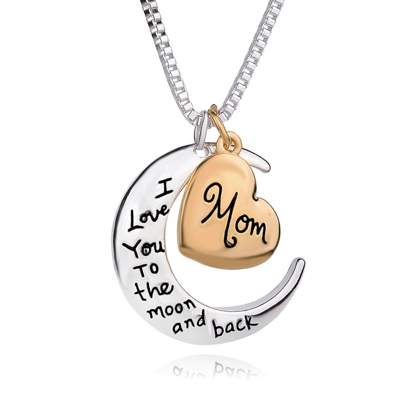 Letter To Mom Necklace