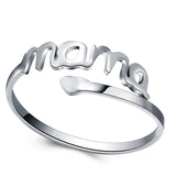 Stainless Steel Mom Ring